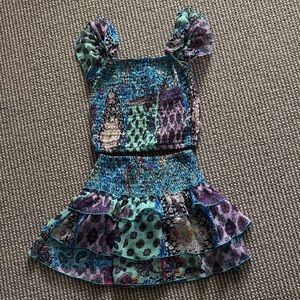 FBZ Colorful Kids top and skirt